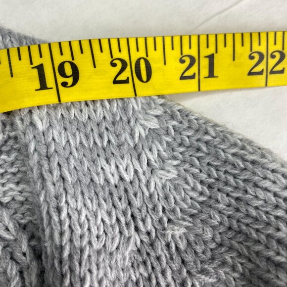 Vintage McLockland Shawl Collar Cardigan Gray M - Picture 6 of 9